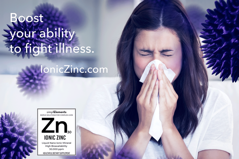 simplElements ' Simple Solutions for Complex Lives
30,000 ppm liquid ionic nano zinc concentrate is critical for a healthful life in so many ways. This trace mineral is critical to your healthy nervous system. Just 10 drops a day!